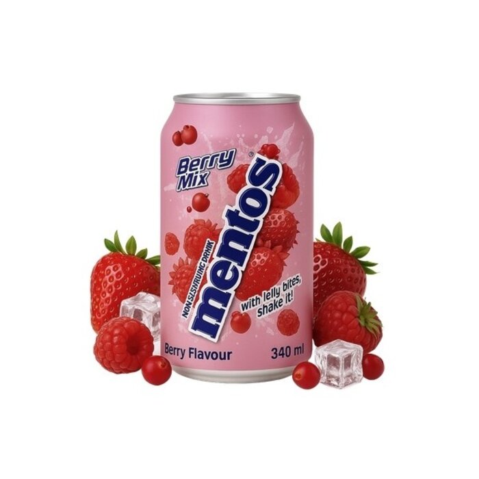 Mentos Drink Mentos Berry Mix 340ml