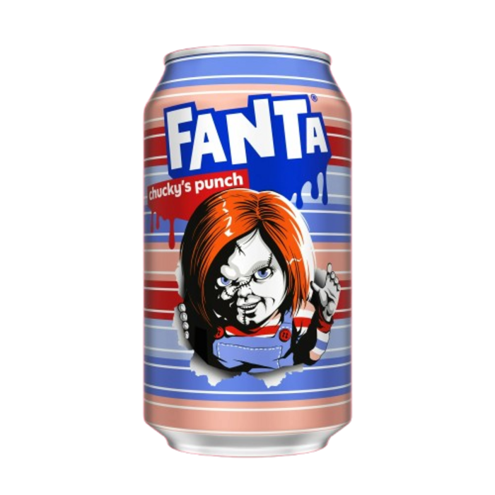 Fanta Drink Fanta Punch Flavored Soda, Chucky 355ml USA