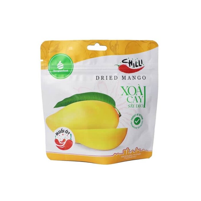 Nonglamfood Candy Dried Chili Mango 75gr Vietnam