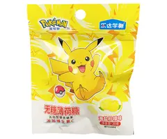 Leda Candy Pokémon Sugar Free Sea Salt Lemon Mint Candy 25gr China