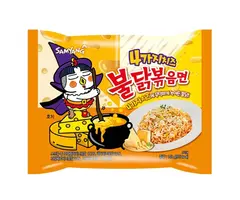 SamYang Ramen SamYang Buldak Quattro Cheese Hot Chicken 145gr Korea
