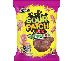Sour Patch Kids Candy Sour Patch Kids Watermelon Flavour Sweets 130gr
