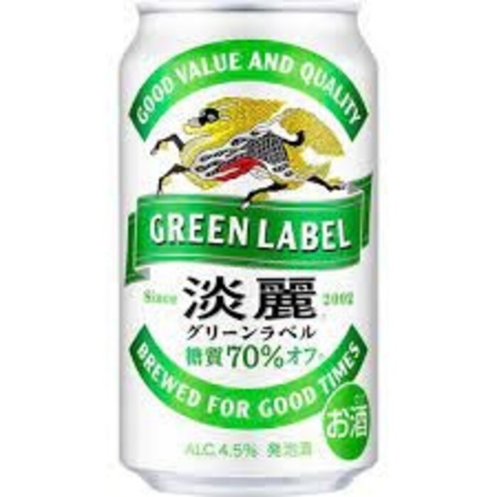 Kirin Drink Kirin Green Label alc 4,5% vol