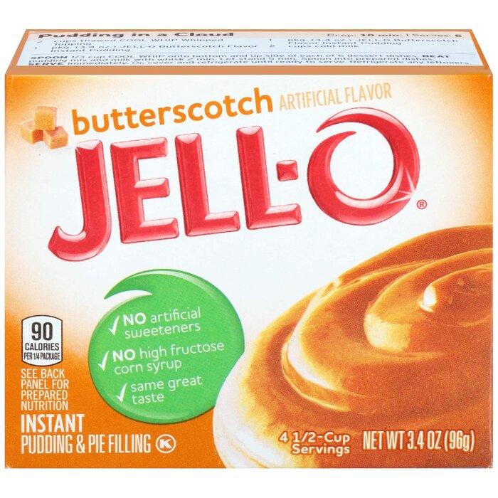 Jell-O BreakFast Jell-O Instant Pudding ButterScotch 99gr