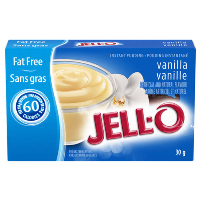 Jell-O BreakFast Jell-O Instant Pudding Vanilla Fat Free 30gr