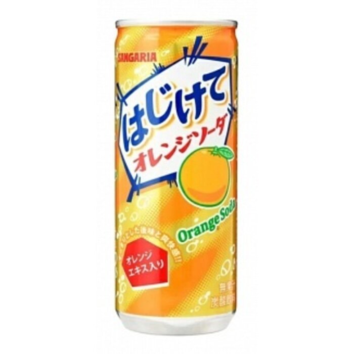 Sangaria Drink HajiKete Orange Soda 250ml