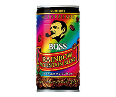 Suntory Drink Boss RainBow Mountain Blend Coffee 185ml
