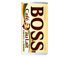 Suntory Drink Boss Cafe au Lait 185ml