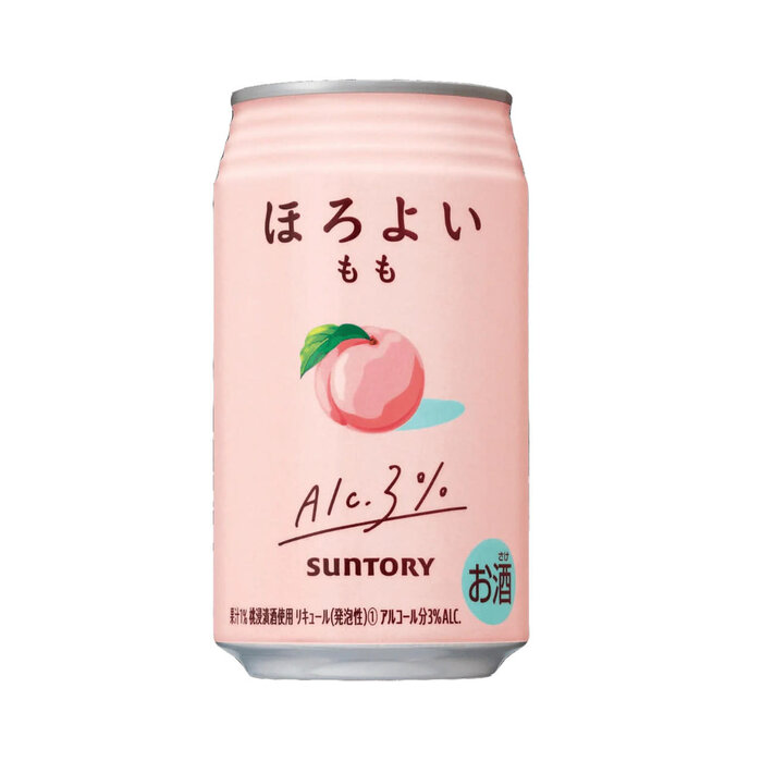 Suntory Drink Horoyoi Peach 350ml