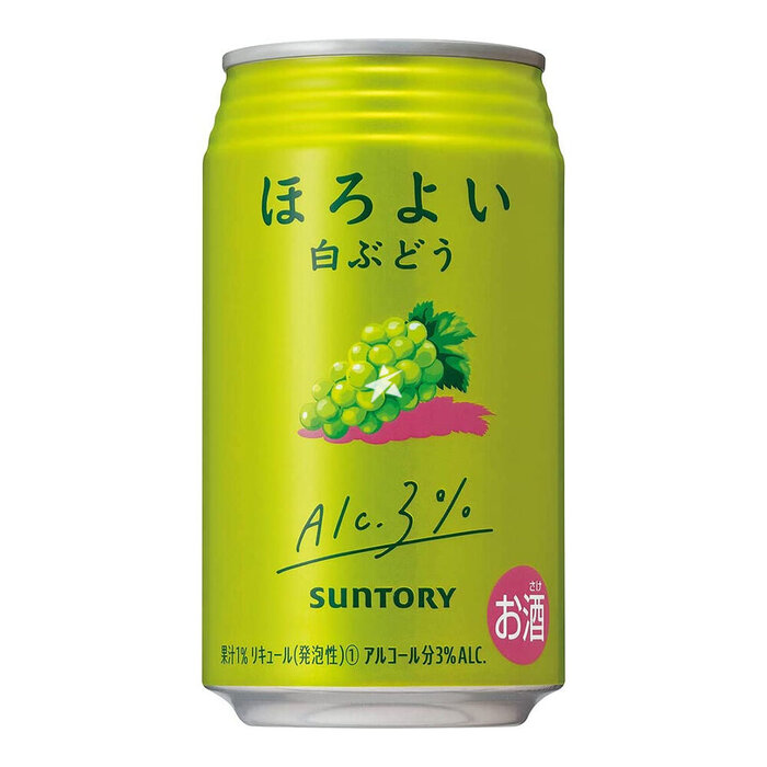Suntory Drink Horoyoi White Grape 350ml