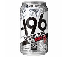 Suntory Drink -196 Strong Zero No Sugar Dry 350ml