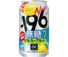 Suntory Drink -196 Strong Zero Double GrapeFruit No Sugar Added 350ml