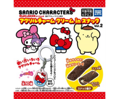TakaraTomy ARTS Candy A.R.T.S. Cream Biscuit with Charm + Keychain 14gr Japan