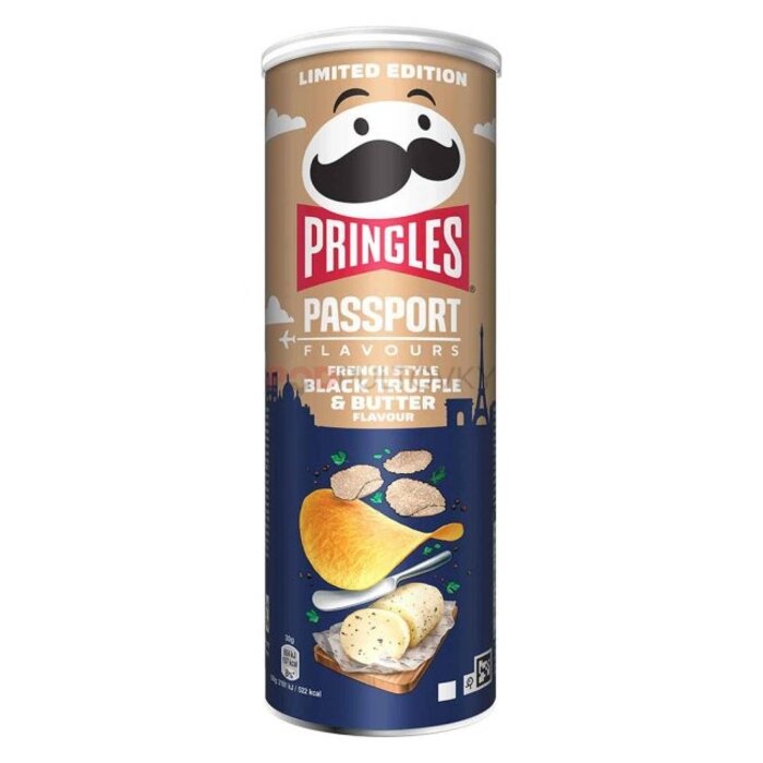 Chips Pringles Black Truffle & Butter 165gr