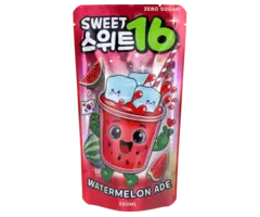 Sweet 16 Drink Sweet 16 WaterMelon Ade Zero 200ml Korea