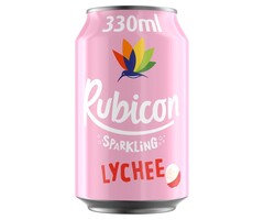 RubiCon Raw Drink Rubicon Lychee 330ml UK