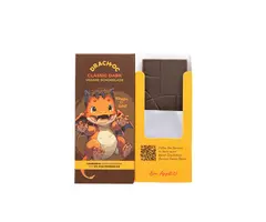 Drach-Oc Chocolate Drach-Oc StrawBerry Yuzu, Vegan 40gr Cambodia