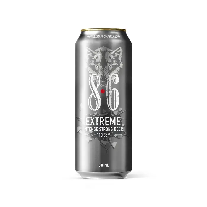 Bavaria Drink 8.6 Extreme 10,5% alc 500ml Intense Strong Beer