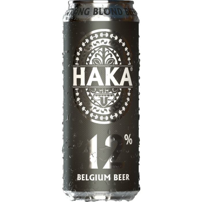 HAKA Drink Haka Belgium Beer, Strong Blond 12% alc 500ml
