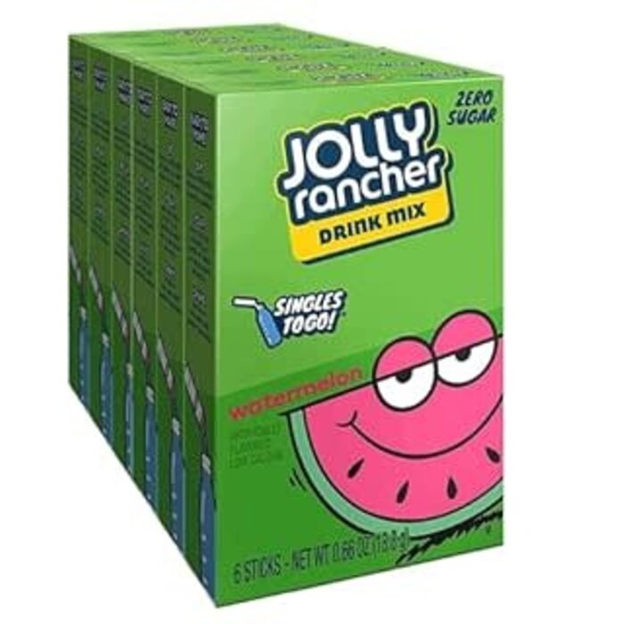 Drink Jolly Rancher, Singles WaterMelon 6 x 3,13gr
