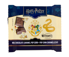 Harry Potter Chocolate Harry Potter, Milk Chocolate Caramel PopCorn 40gr Italy