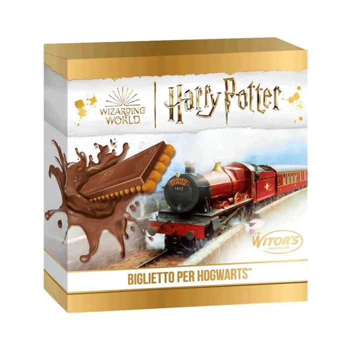 Harry Potter Chocolate Harry Potter, Witor's Hogwarts Express Snack, Chocolate & Biscuit 126gr Italy
