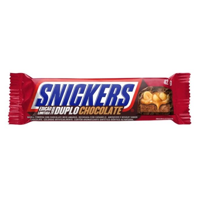 Snickers Chocolate Snickers Double Chocolate 42gr