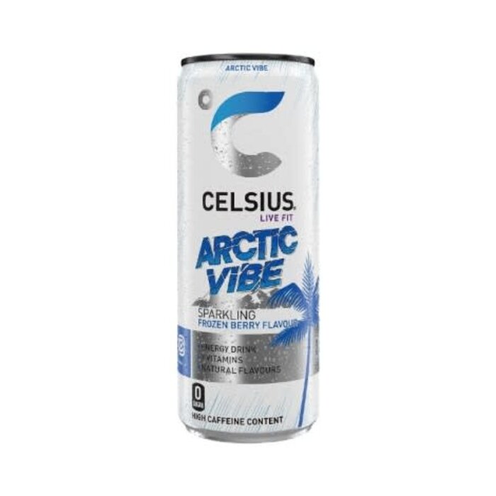 Celsius Drink Celsius, Artic Vibe, Frozen Berry Flavour 250ml