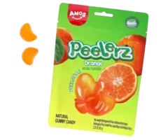 Amos Candy Peelerz Gummy Orange 65gr