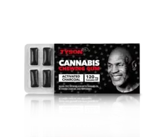 Tyson Candy Tyson, Cannabis Chewing Gum with Activated CharCoal 25gr Mike Tyson