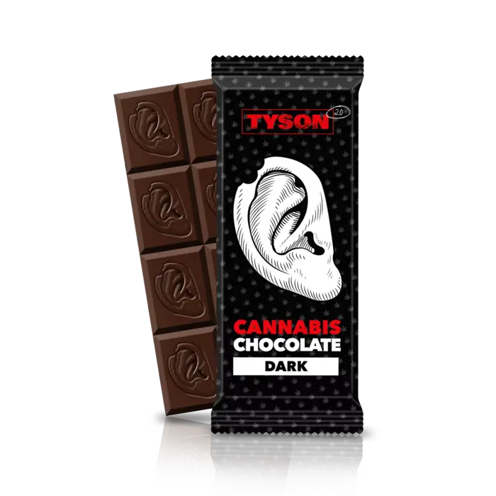 Tyson Chocolate Tyson, Cannabis Dark Chocolate 108gr Mike Tyson