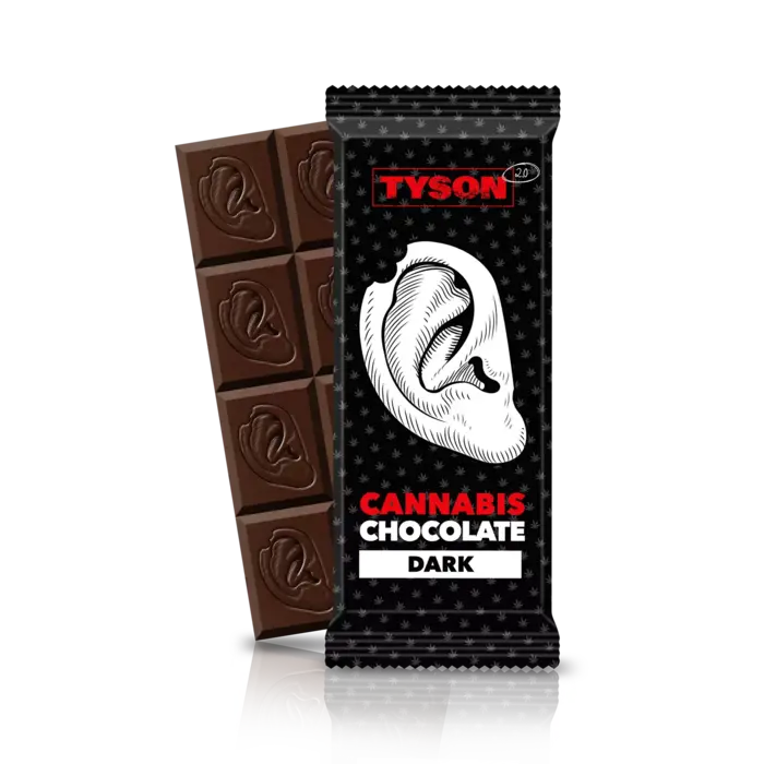 Tyson Chocolate Tyson, Cannabis Dark Chocolate 108gr Mike Tyson