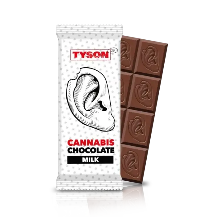 Tyson Chocolate Tyson, Cannabis Milk Chocolate 108gr Mike Tyson