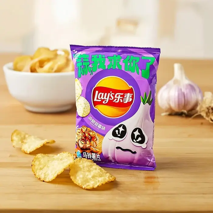 Lays Chips Lay's Garlic Flavour 70gr