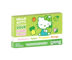 Sanrio Candy Hello Kitty Sour Fruit Gummi Treats Theater Box 88gr