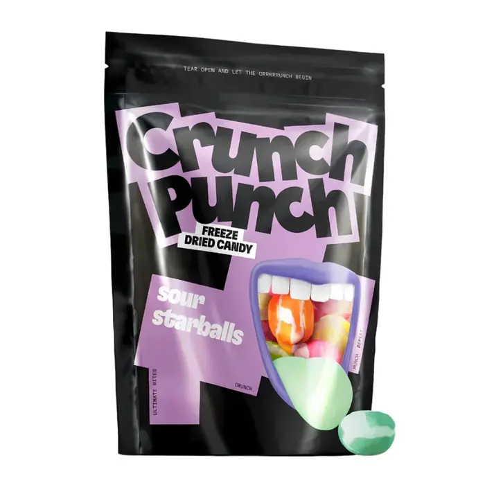 Crunch Punch Candy Crunch Punch Sour StarBalls 50gr