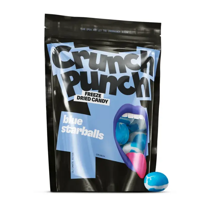 Crunch Punch Candy Crunch Punch Blue StarBalls 50gr