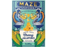 Maze PopCorn Maze PopCorn, Cheesy Jalapeno 240gr