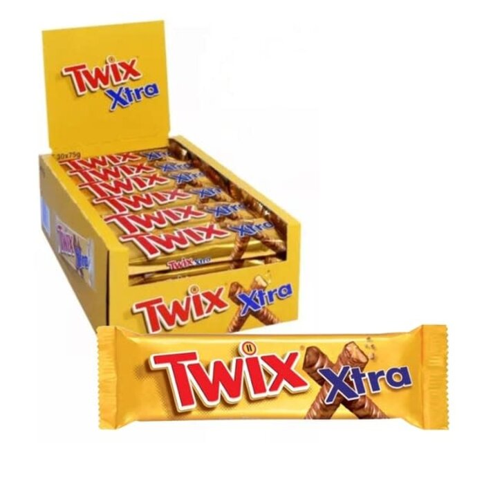 Twix Chocolate Twix Xtra Double The Fun 80gr
