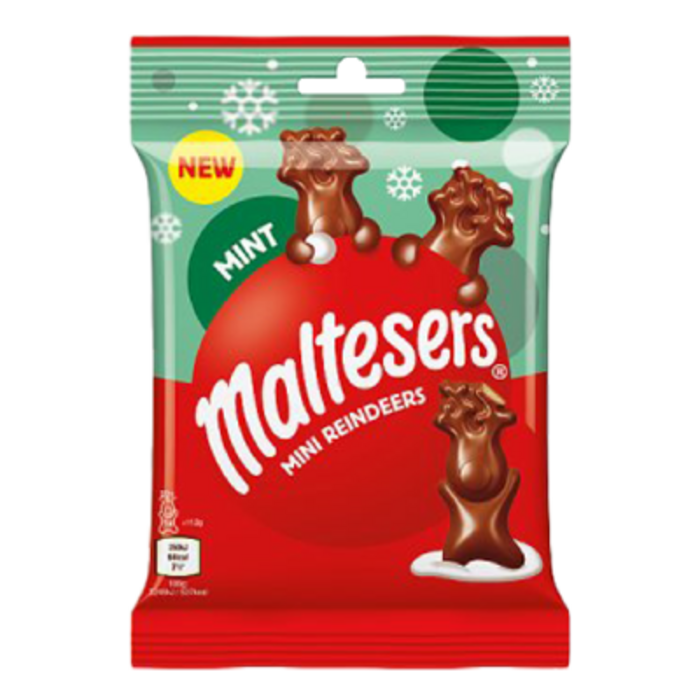 Maltesers Chocolate Malterers Mini ReinDeers Mint 59gr