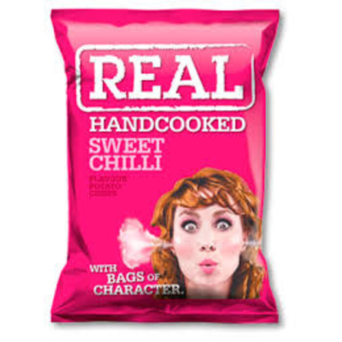 Real Chips Real Hand Cooked Sweet Chili 150gr