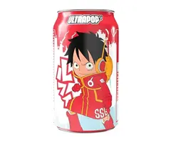Ultra Pop Drink UltraPop One Piece Luffy, StrawBerry 330ml