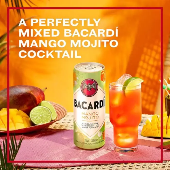 Bacardi Drink Bacardi Mango Mojito 250ml