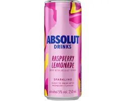 Absolut Drink Absolut RaspBerry Lemonade 250ml