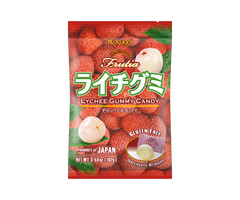 Frutia Candy Frutia Lychee Gummy Candy 102gr Japan Gluten Free