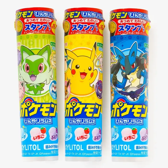 Pokémon Candy Xylitol Pokémon HinYari Ramune 26gr