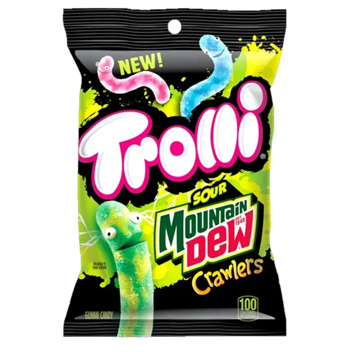 Trolli Candy Trolli Sour Mtn Dew Crawlers 120gr
