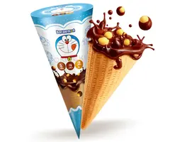 DoraeMon Chocolate Doraemon Choco Corn 15gr Korea