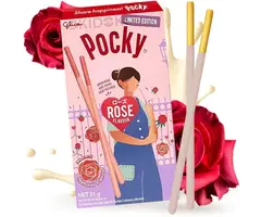 Pocky Cookies Pocky Rose Flavour, Limited Edition 31gr Thailand