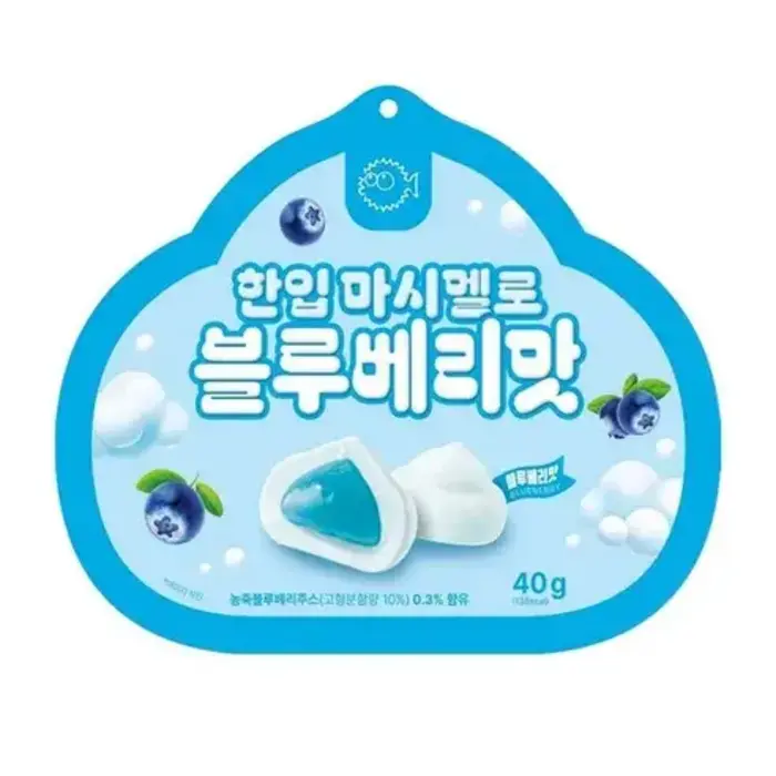 One Bite Candy One Bite BlueBerry MarshMallow 40gr Korea